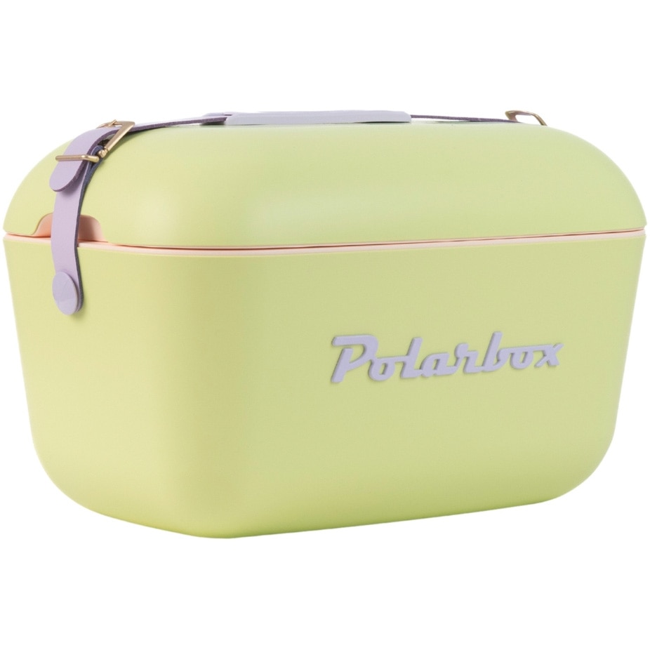 Lada frigorifica pasiva Polarbox Pop, 12 litri, Lime-Lilac - eMAG.ro