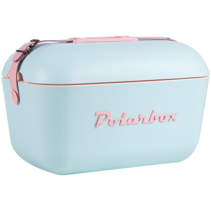 Хладилна кутия Polarbox Style Pop, Пасивна, 20л, Sky - Baby Rose