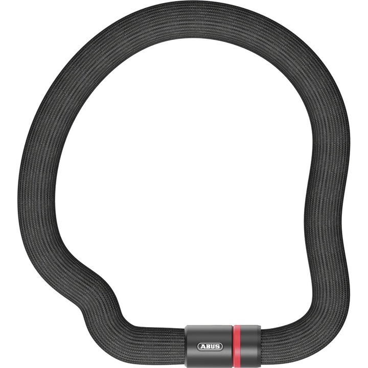 ABUS Goose Lock 6206K láncos zár kulccsal, 6mm, 85cm, fekete