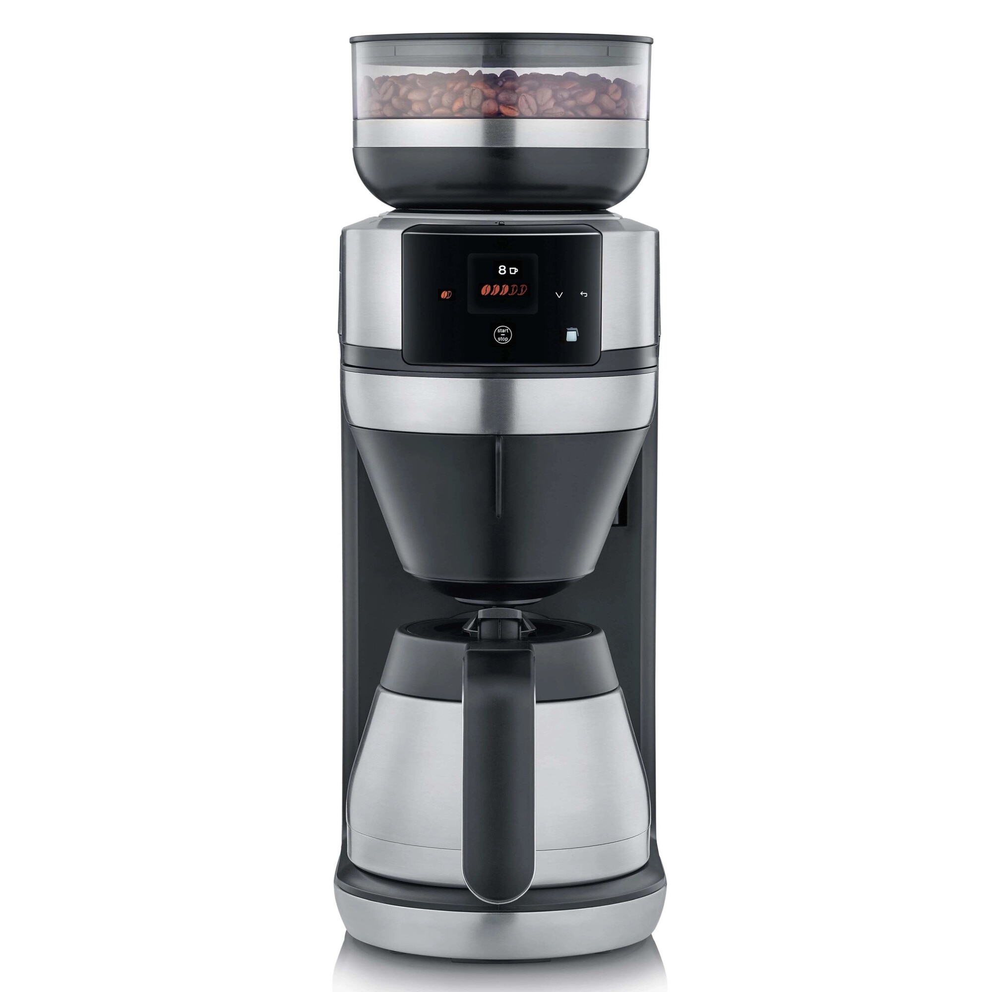 Cafetiere Severin, 1520W, termos, programare, negru