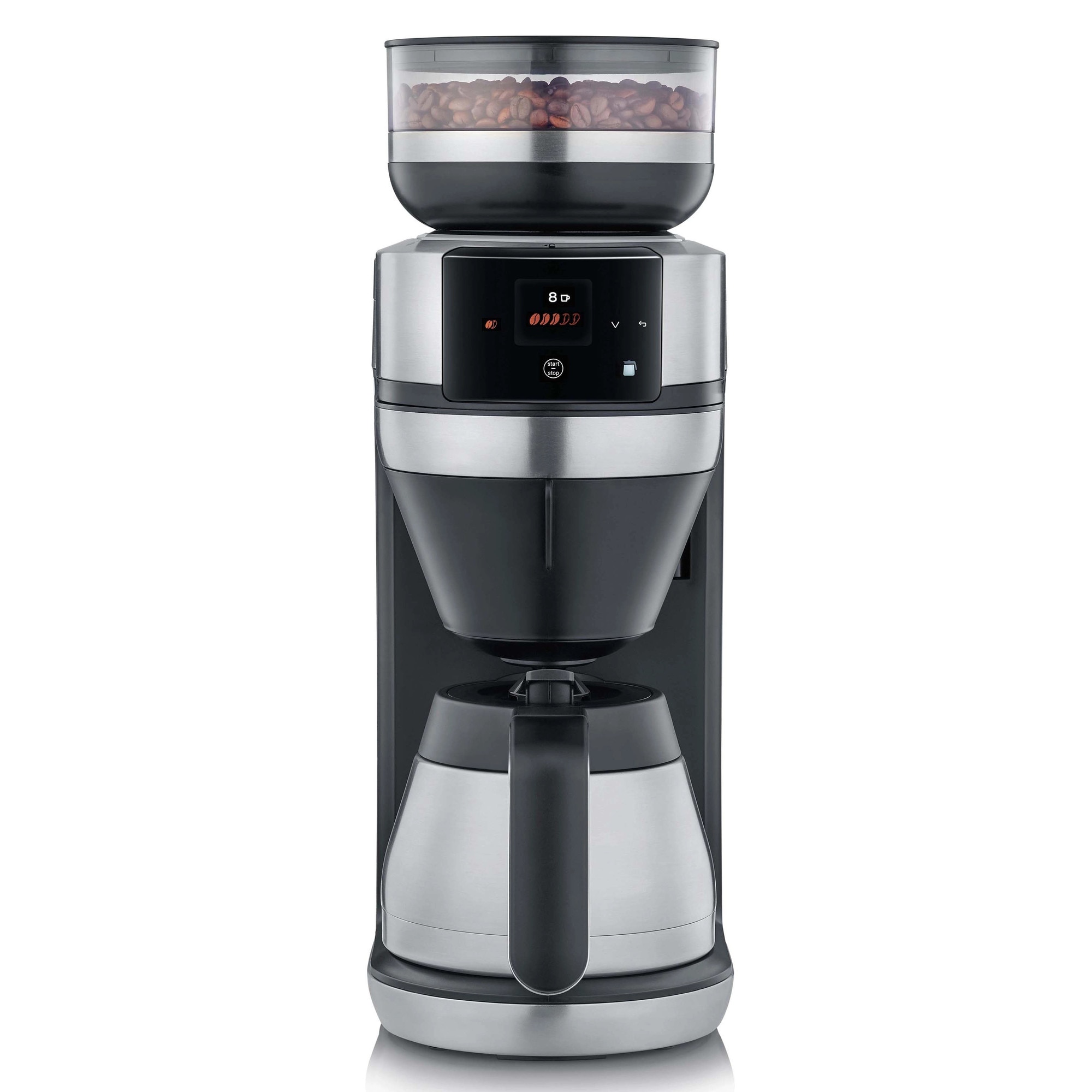 Cafetiere Severin, 1520W, termos, programare, negru