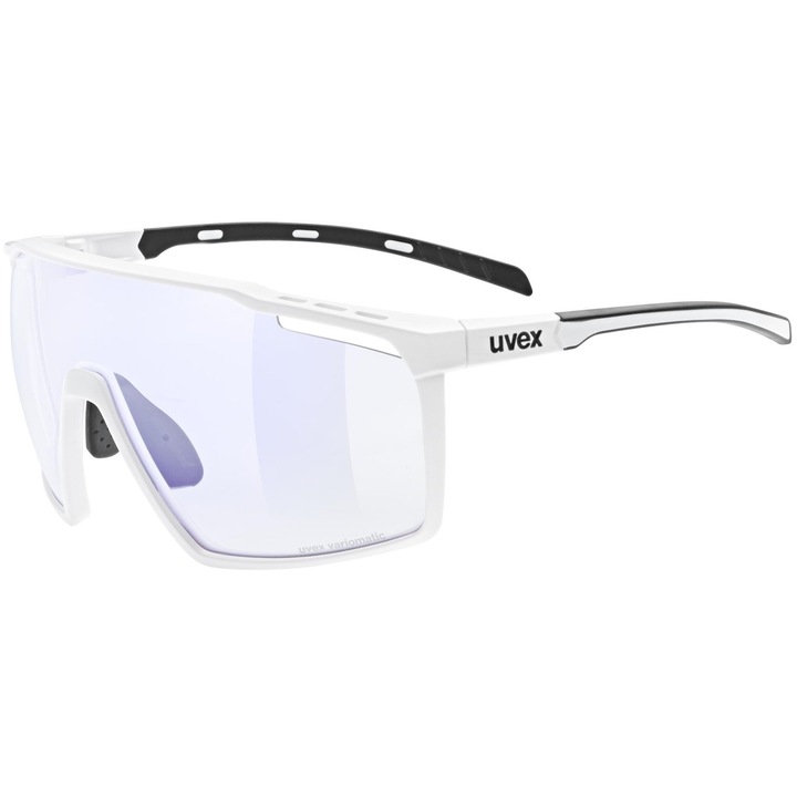 Велосипедни очила Uvex MTN Perform V, фотохроматични, устойчиви на надраскване, черни, стандартен размер