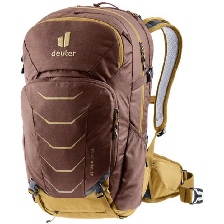 Rucsac Deuter Attack 18 SL, impermeabil, protectie spate certificata, 18L, pentru femei