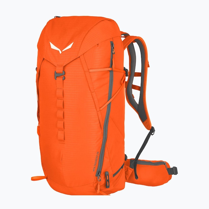 Rucsac drumetie Salewa MTN Trainer 2, 28L, rosu portocaliu, 30x29x56cm