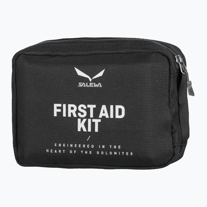 Trusa de prim ajutor Salewa First Aid Kit Outdoor, neagra, 14x10x3,5cm