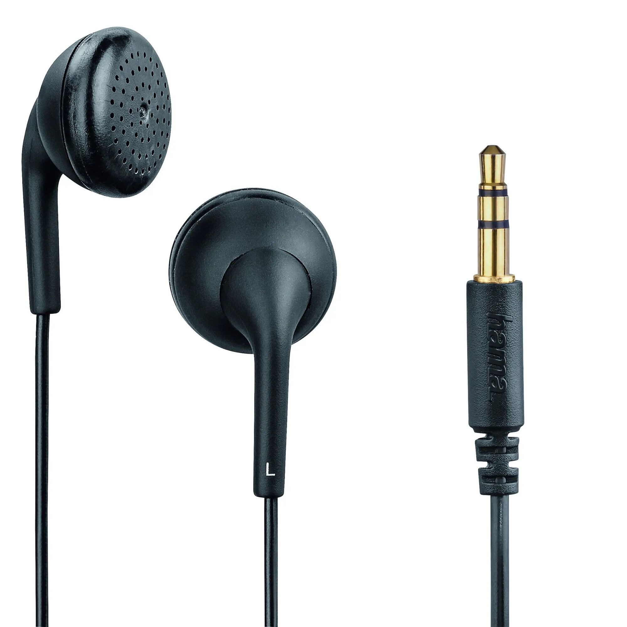 Casti Hama Bubbly In-Ear cu fir, negre