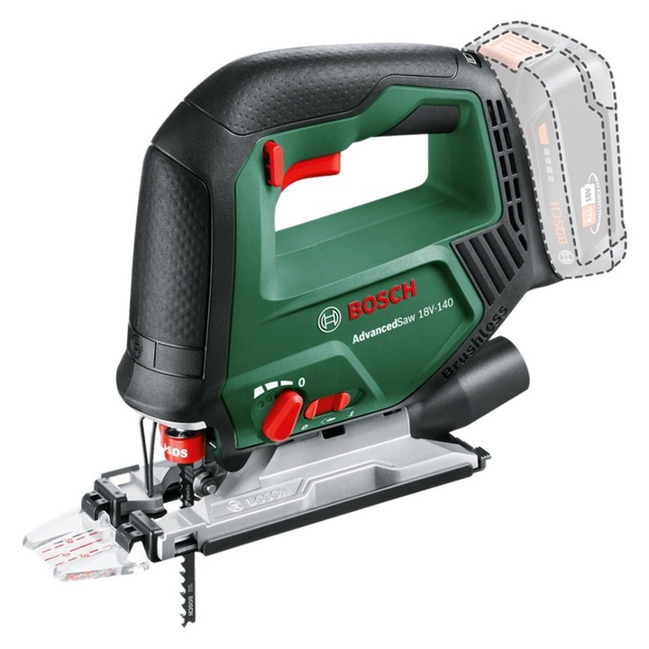 Fierastrau electric BOSCH, 18V, 140mm, 1.6kg, fara acumulator