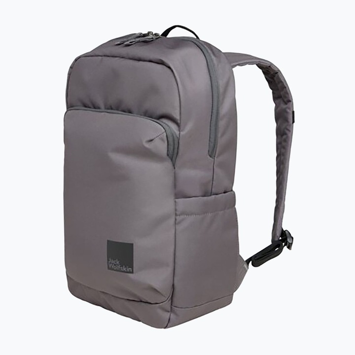 Градска раница Jack Wolfskin Taubenberg 20L, сива, 2 отделения, 43x29x24см