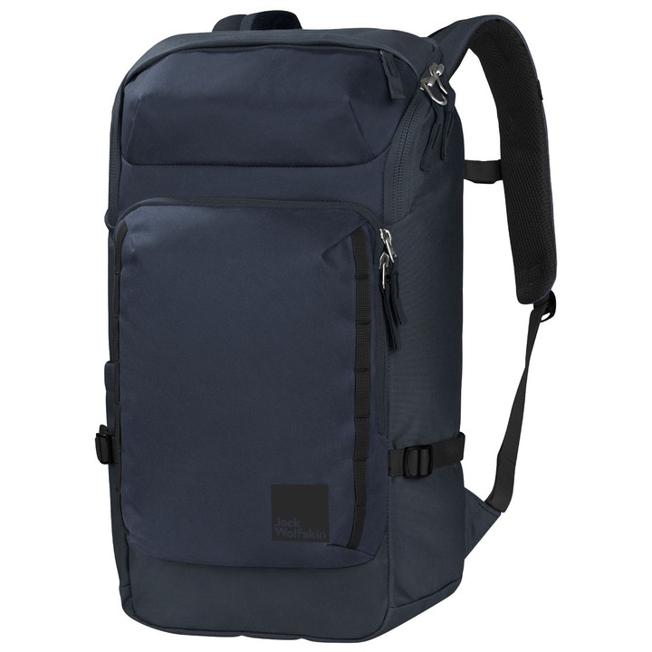 Rucsac urban Jack Wolfskin Dachsberg, 28L, waterproof, compartiment laptop 15", albastru inchis