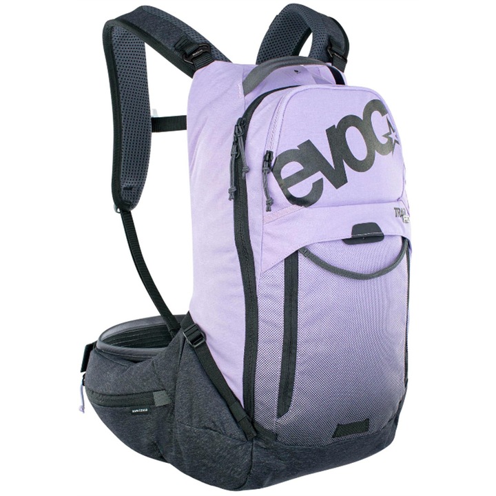 Rucsac MTB EVOC Trail Pro 16, violet, L/XL, 28x55x9cm, 16L, cu husa inclusa