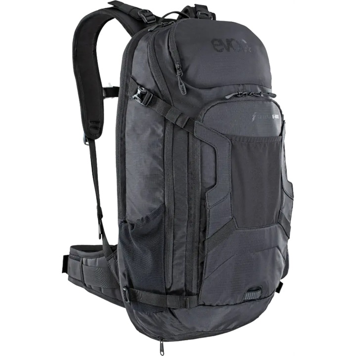 Rucsac Evoc FR Trail E-Ride, protectie spate, sistem de ventilatie, negru, 3 litri