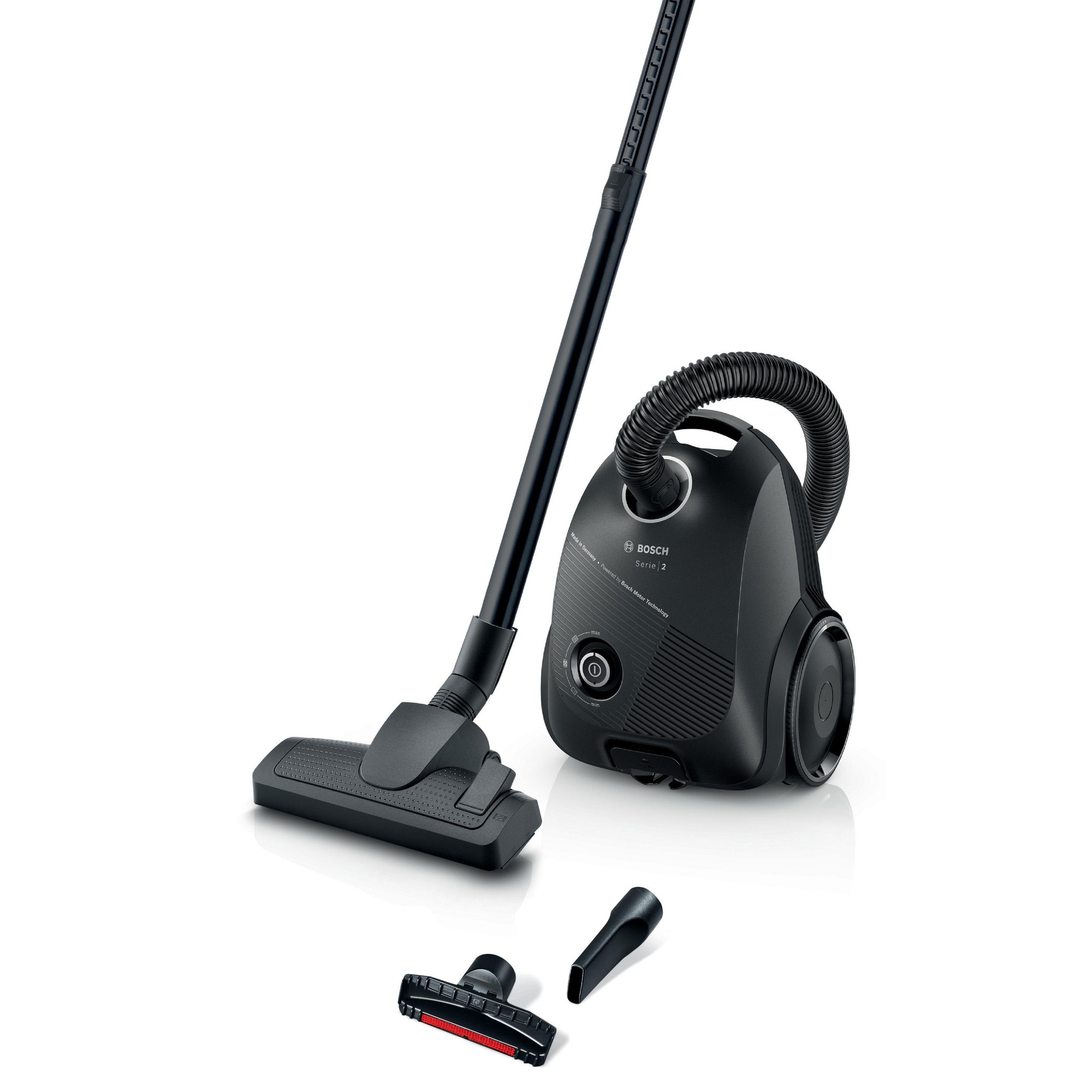 Aspirator Bosch BGLS2BA2, 600W, 5m cablu, negru, 3.5l capacitate