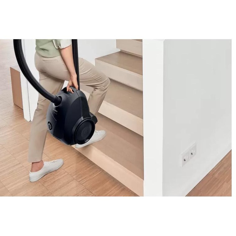 Aspirator Bosch BGLS2BA2, 600W, 5m cablu, negru, 3.5l capacitate