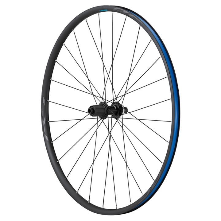 Shimano WH-RS171 kerék, 28 colos, alumínium, fekete, centerlock, 12x142 mm, komplett szett