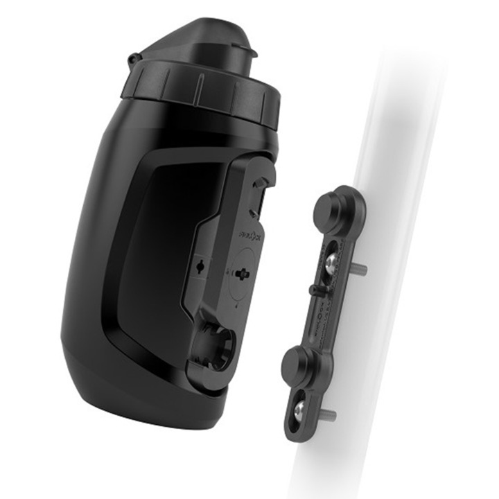 FIDLOCK Twist 450 kulacs BIKE talppal, fekete, 450ml, 70x169x81mm