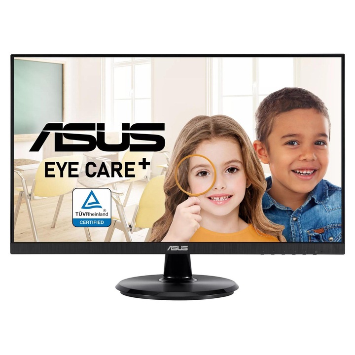 ASUS VA24DQF monitor 24" Full HD, IPS, 100Hz, 1ms, fekete, 540x390x205mm