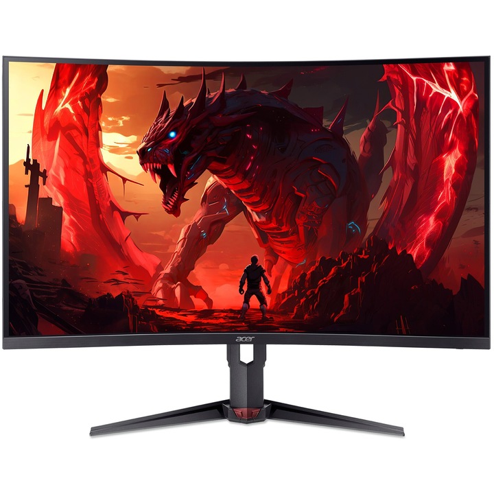 Acer Ívelt monitor 31,5", 2560x1440px 240Hz, Fekete