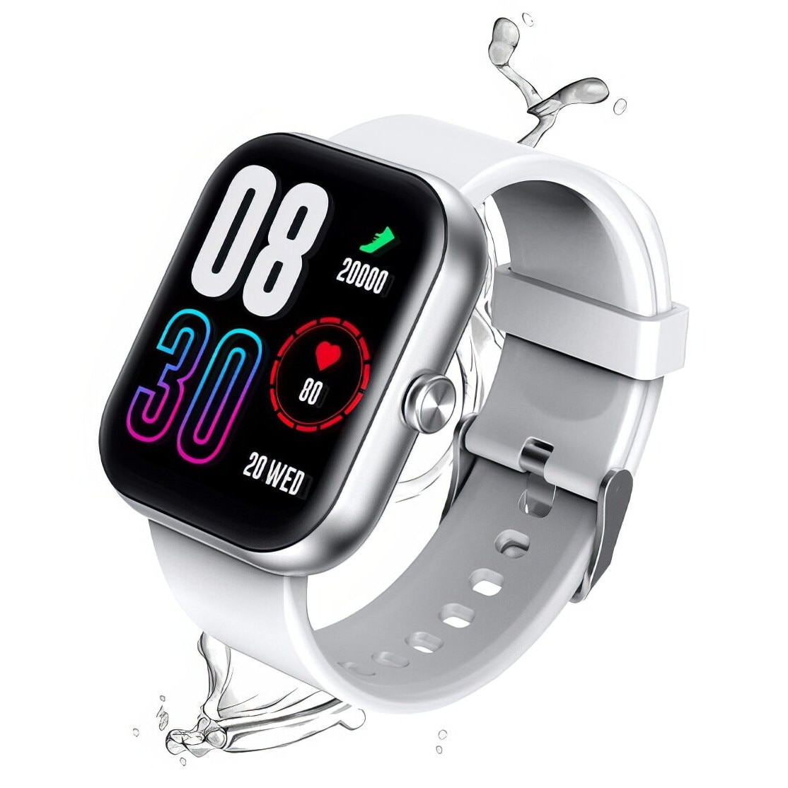 Smartwatch Infinix XWatch, Srebrny, inch, rezistent la apa