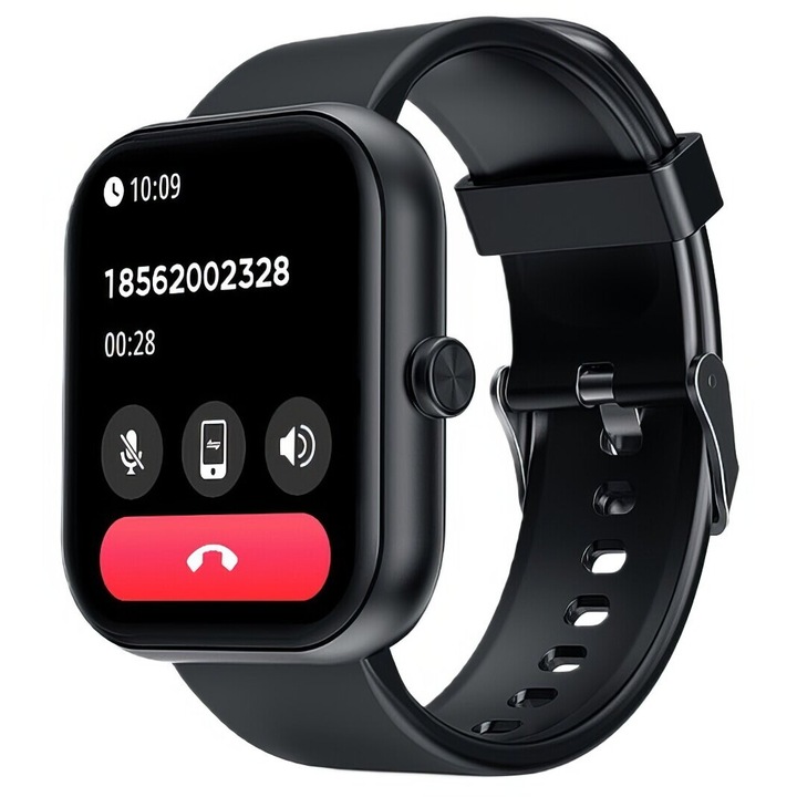 Смарт часовник Infinix XWatch, черен, 1.83 инча, сензорен екран, 240x284px, 280mAh