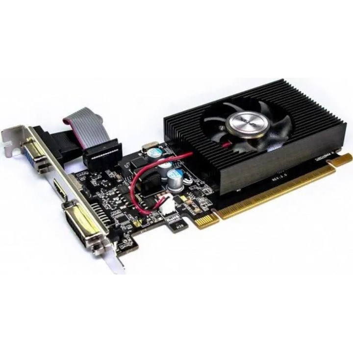 Видеокарта Afox GeForce GT 610 1GB DDR3 64bit, DVI, HDMI, VGA