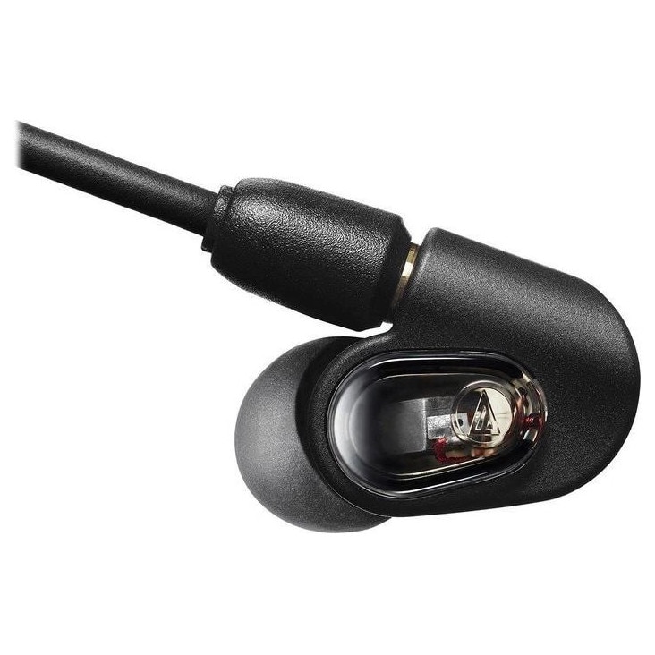 Casti cu fir Audio-Technica, model ATH-E50, negru, 1.6m, 20-18000Hz