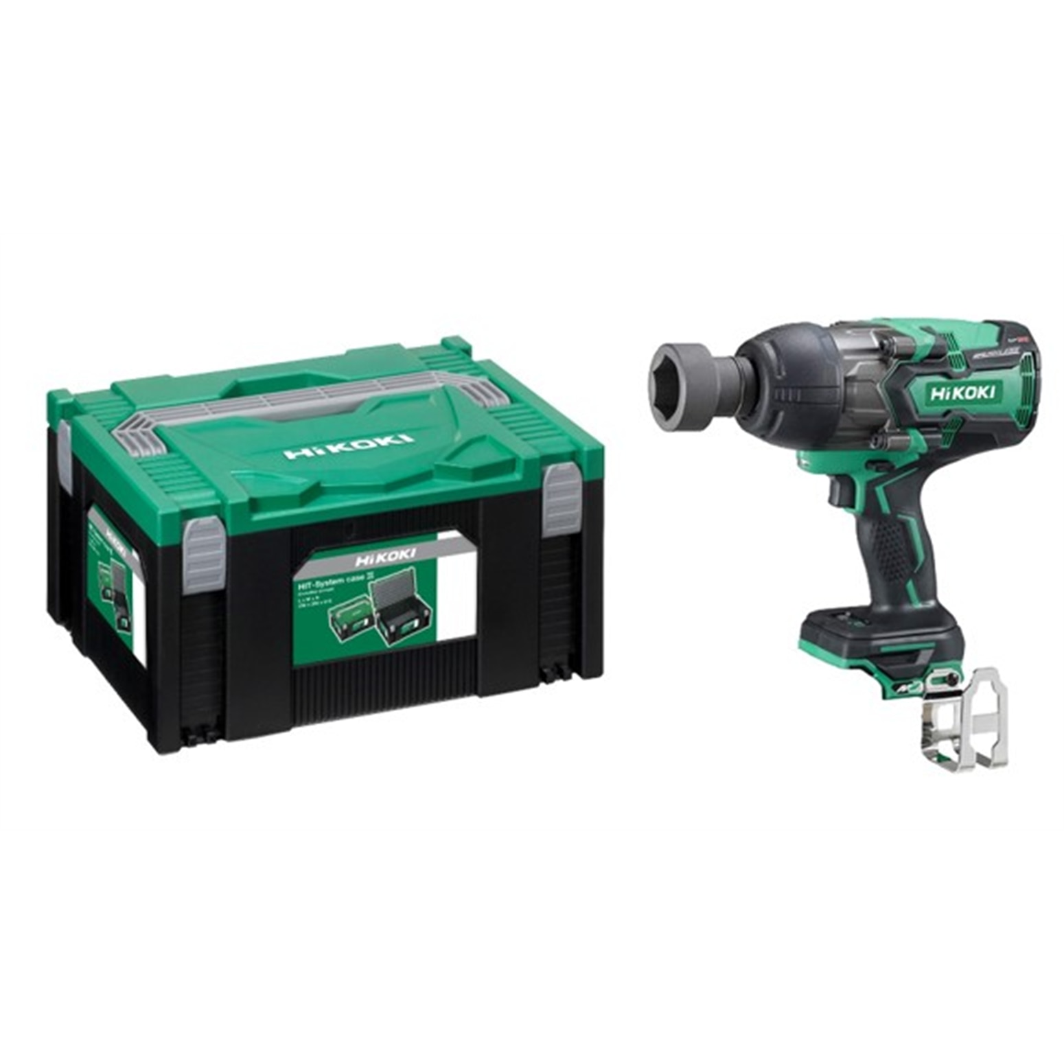 Cheie cu impact HiKOKI WR36DAW2Z, 36V, 1100Nm, IP56, 221mm, 3.7kg