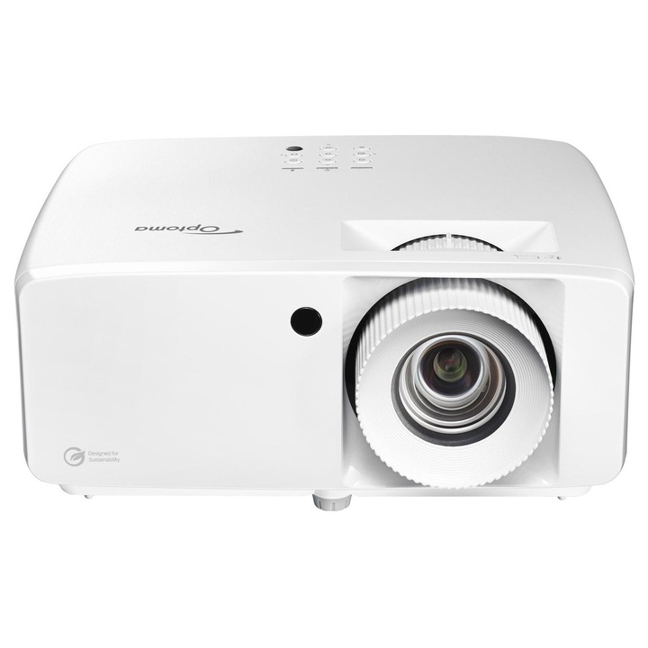 Videoproiector Optoma UHZ66 Laser 4K, 4000 ANSI lumen, alb, 274x114x216mm