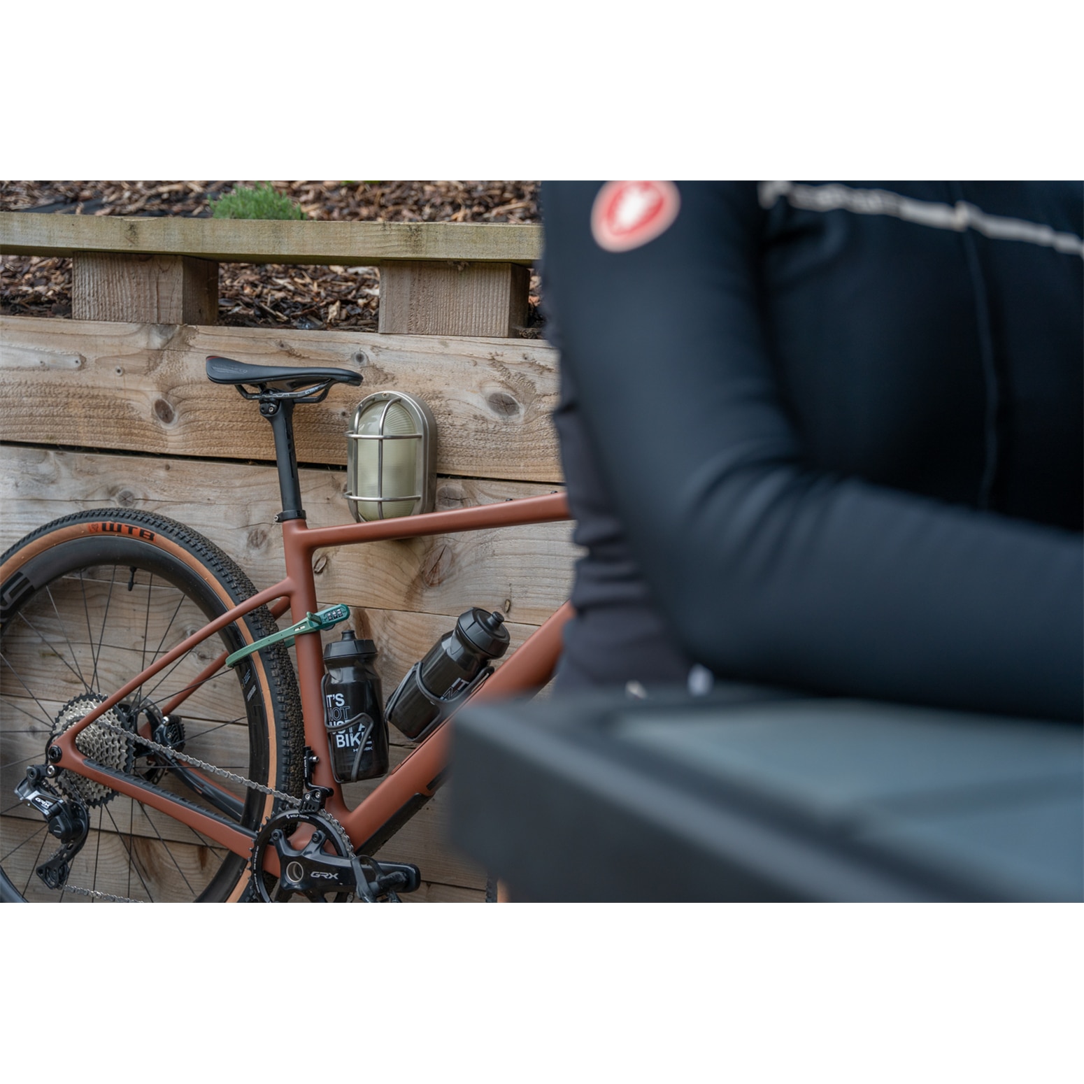 Pasek antifurt bicicleta HIPLOK Z LOK Combo V2, pomarancz, 45cm
