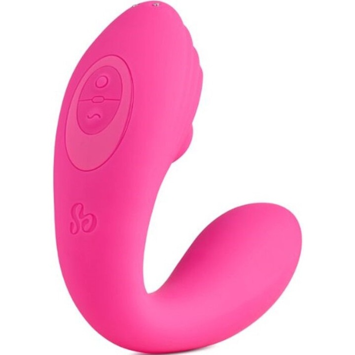 Вибратор, 4.5x13x13 см, Розов, Батерия, Водоустойчив