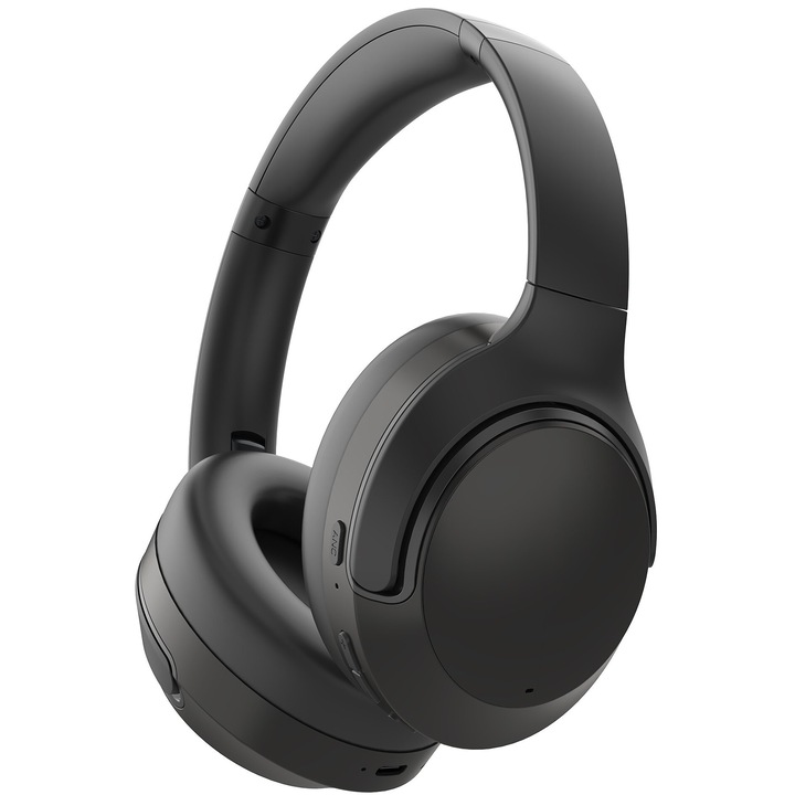 AUDEEO Melovibe EX ANC over-ear fejhallgató, fekete