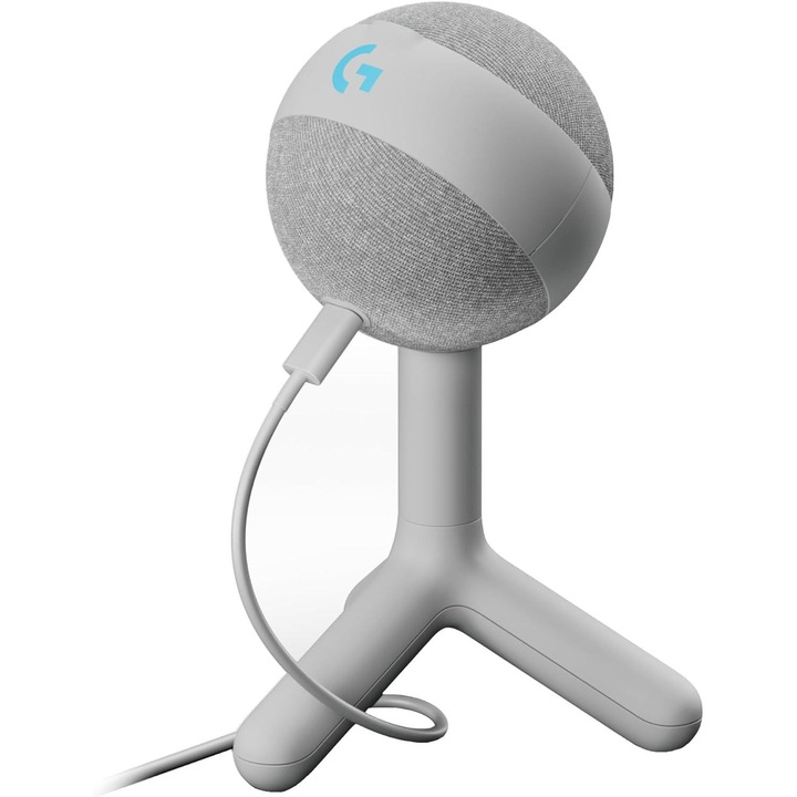 Logitech Yeti Orb PC микрофон, 70 Hz - 20 kHz, бял