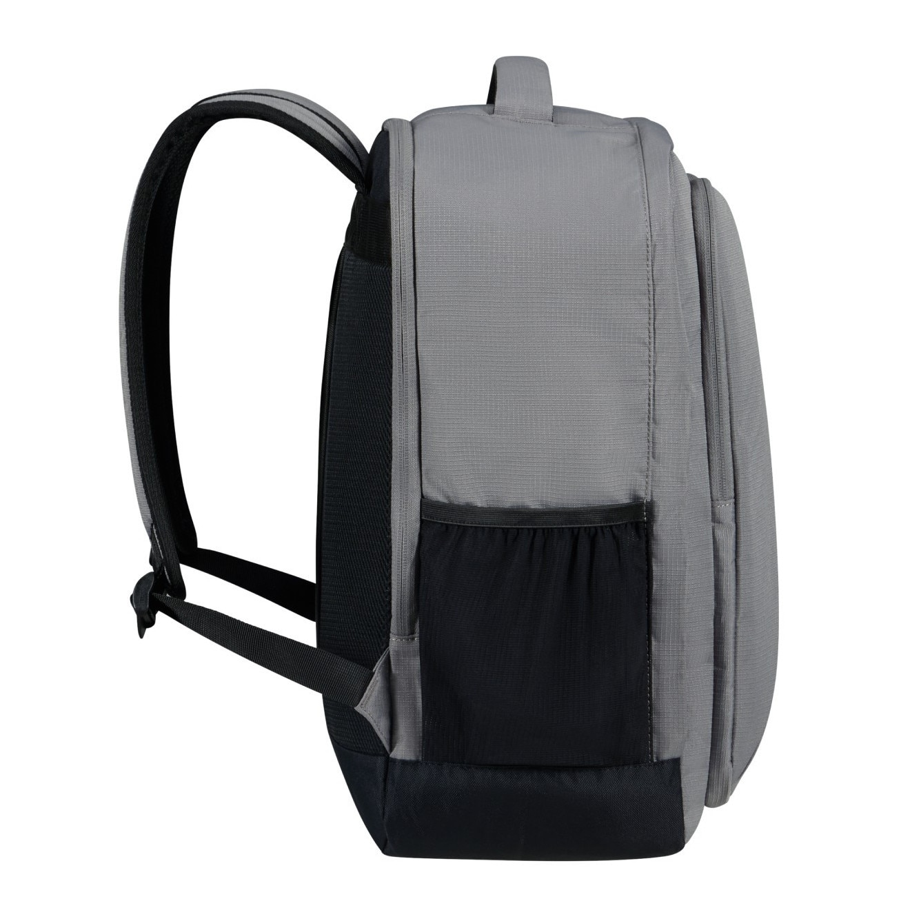 Rucsac urban American Tourister Take2Cabin M, 15,6", gri inchis, 45x36x20cm