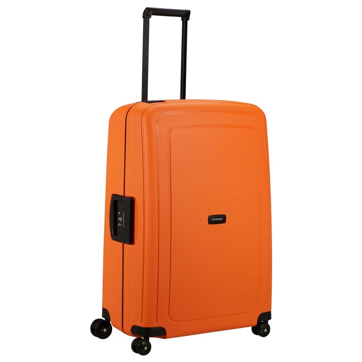 Troler Samsonite S'Cure, usor, polipropilena, portocaliu, L