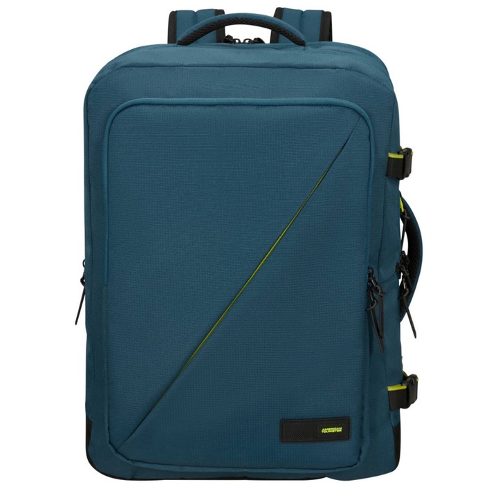 American Tourister utazóhátizsák, Take2Cabin Travel, L, 42,5l, bővíthető, kék