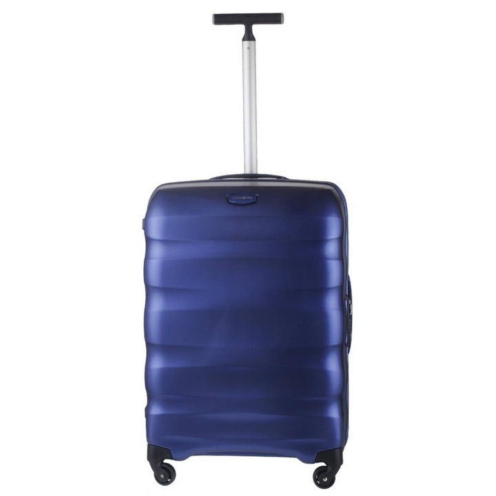 Samsonite среден куфар, лека, оксфордско синьо
