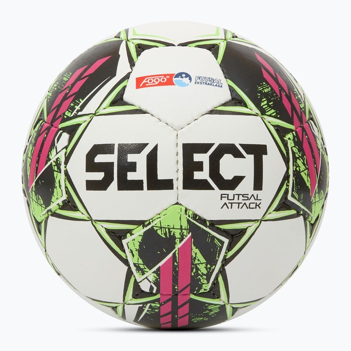 Minge fotbal SELECT Futsal Attack Fogo Ekstraklasa, alb, 4