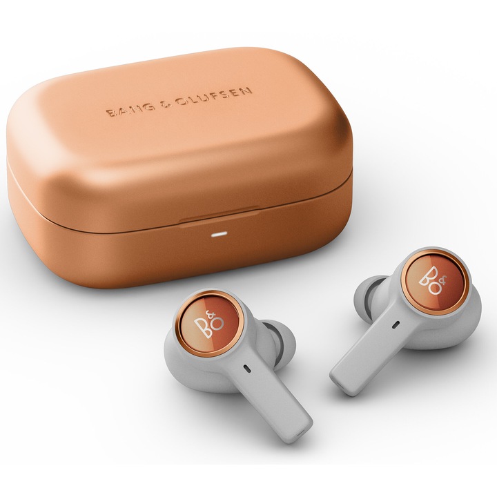 Слушалки за уши BANG & OLUFSEN Beoplay Eleven ANC, водоустойчиви, медносиви