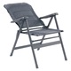Къмпинг стол Outwell Fernley, черен/сив, 64x76x108 см, 4,8 кг
