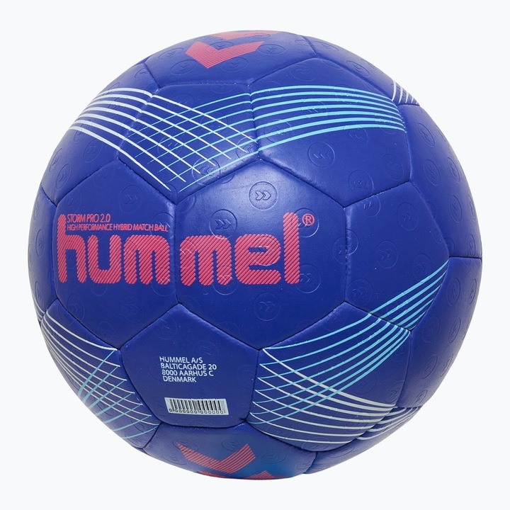 Minge handbal, Hummel Storm Pro 2.0, 32 panouri, latex, albastru, 3