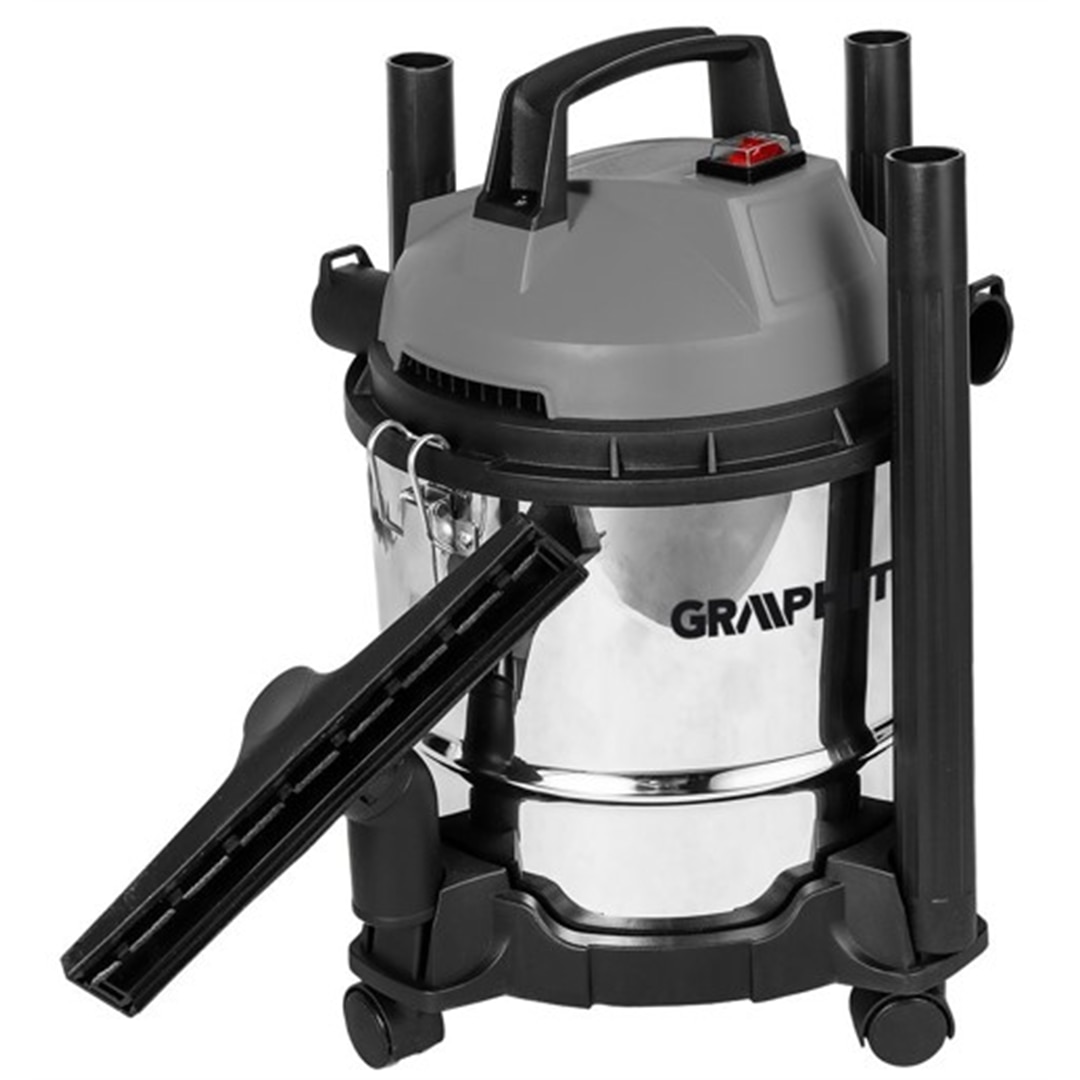 Aspirator universal Graphite, 800W, 12000Pa, 12L, pentru curatare umeda, 4.4kg