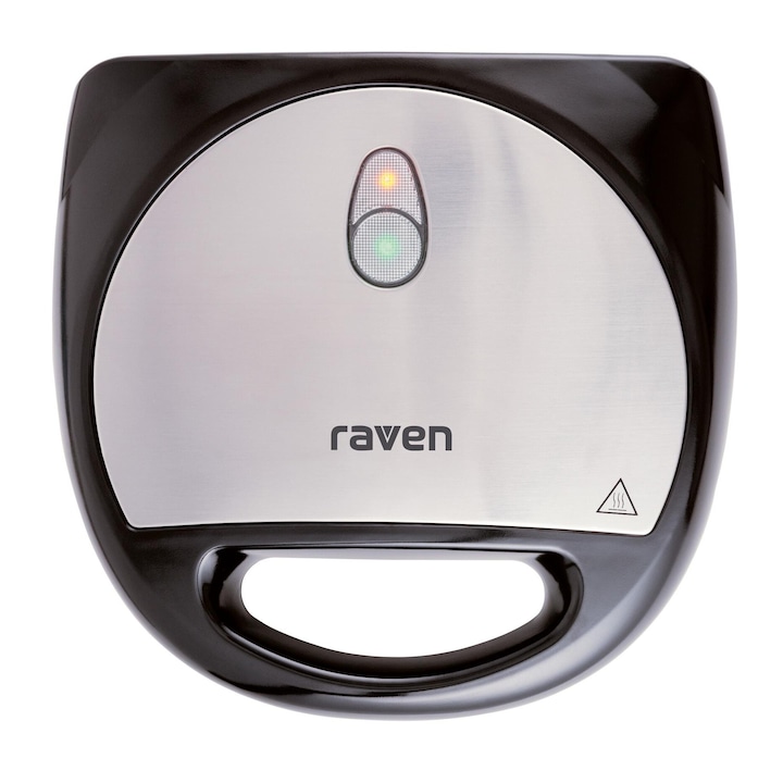 Prajitor de paine GOTZE & JENSEN SM202X, 4 sandvisuri, negru-argintiu, 750W