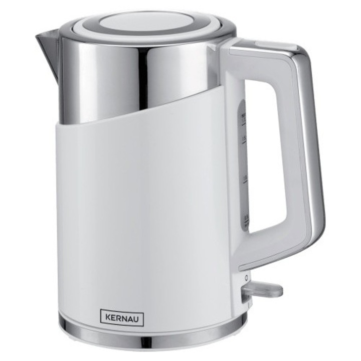 Fierbator electric cordless, Sticla, Capacitate 2 l, Putere 2200 W, iluminare led
