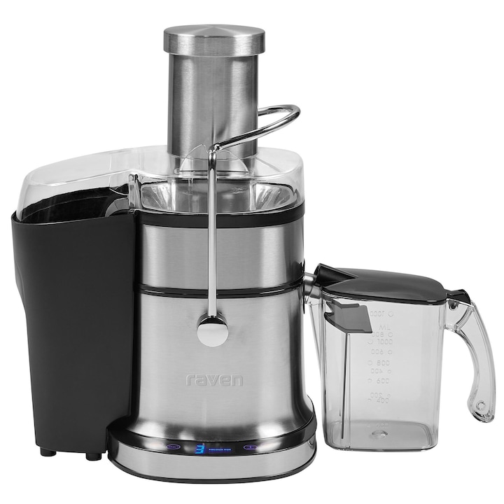 Storcator de citrice GOTZE & JENSEN, inox-negru, 160W, 2 capete de stoarcere