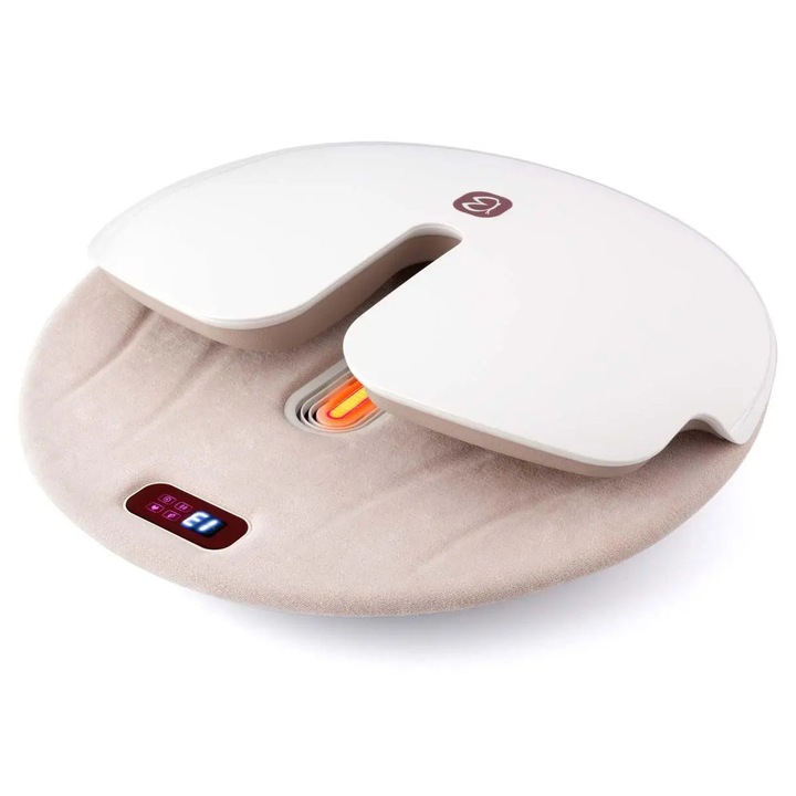 Aparat de masaj Beautifly, vibreaza, bej, 44x46x11cm