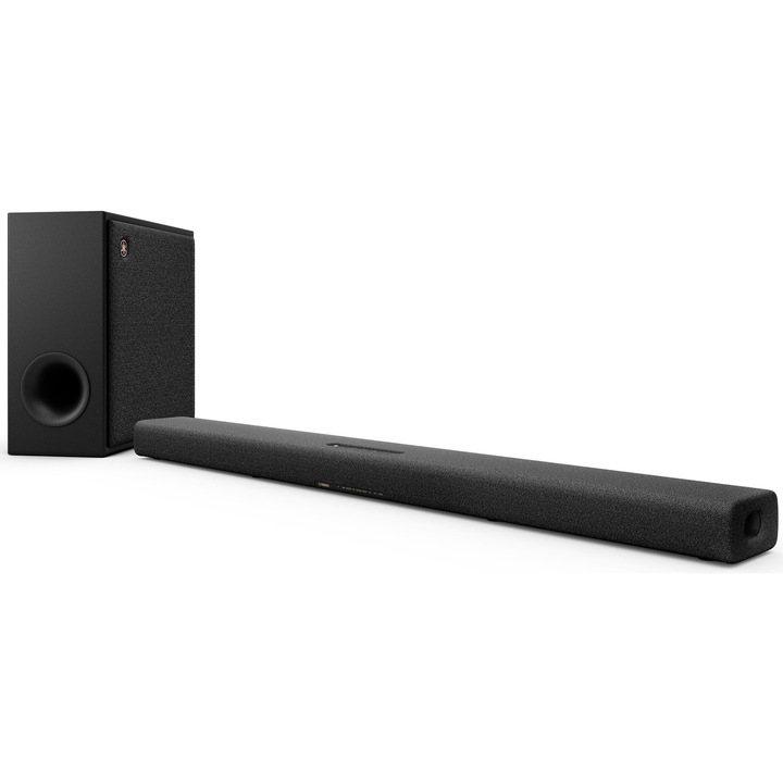 Саундбар Yamaha SR-X, 2.1, безжичен субуфер, HDMI, черен
