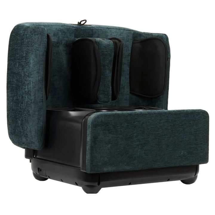 Масажор за крака Medivon Elysium, зелен, 36W, функция за нагряване, размери 54x32x44см