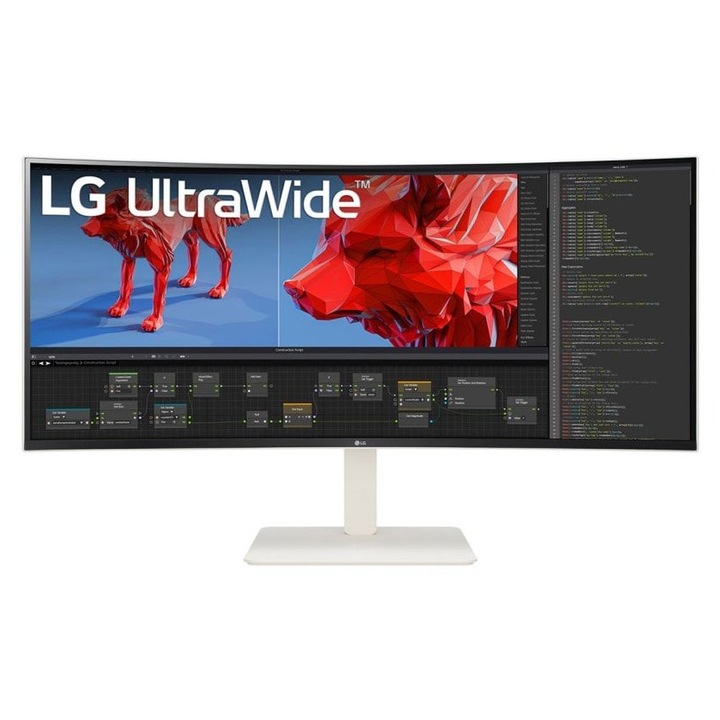 37,5 hüvelykes LG 38BR85QC-W.AEU monitor 3840 x 1600