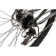 Bicicleta MTB de munte Velors Trail JSX29271, schimbator Shimano, suspensie fata/spate Genius, roata 29 inch, franare pe disc, 21 viteze, gri cu negru