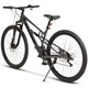 Bicicleta MTB cu Roti de 29", Echipare Shimano/Carpat, Manete Secventiale, Frane DISC, 21 Viteze, gri/negru, Mountain Bike Velors Trail 2.9 Genius cu Dubla Suspensie