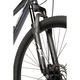 Bicicleta MTB de munte Velors Trail JSX29271, schimbator Shimano, suspensie fata/spate Genius, roata 29 inch, franare pe disc, 21 viteze, gri cu negru